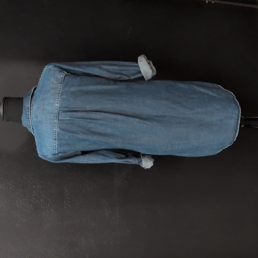Lucky Brand Denim Shirt Dress - Picture 6 of 7